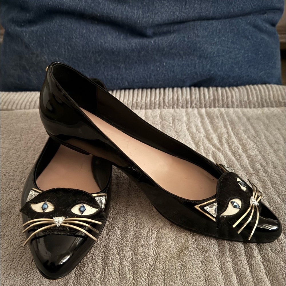 Kate Spade Black Cat Flats